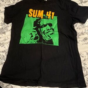 Sum 41 tour shirt